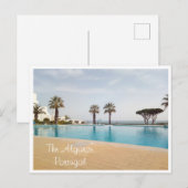 Algarve, Portugal Briefkaart (Voorkant / Achterkant)