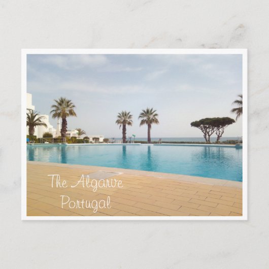 Algarve, Portugal Briefkaart (Voorkant)