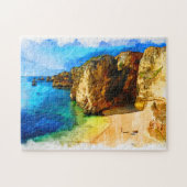 Algarve Portugal Jigzaag Puzzle Legpuzzel (Horizontaal)