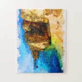 Algarve Portugal Jigzaag Puzzle Legpuzzel (Verticaal)