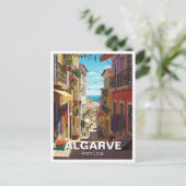 Algarve Portugal Reizen Briefkaart (Staand voorkant)
