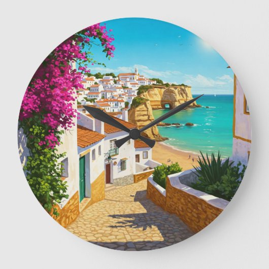 Algarve Portugal Reizen Grote Klok (Voorkant)