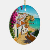 Algarve Portugal Reizen Keramisch Ornament (Rechts)