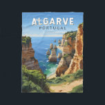 Algarve Portugal Reizen Kunst Vintage Fleece Deken<br><div class="desc">Het ontwerp van de vectorkunst van Algarve. De Algarve,  het zuidelijkste gebied van Portugal,  staat bekend om zijn Atlantische stranden en golfterreinen.</div>