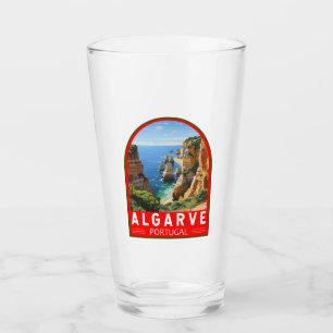 Algarve Portugal Reizen Kunst Vintage Glas