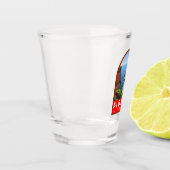 Algarve Portugal Reizen Kunst Vintage Shot Glas (Links)