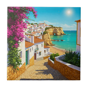 Algarve Portugal Reizen Tegeltje
