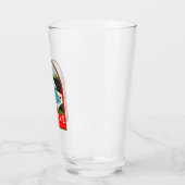 Algarve Portugal Retro Travel Art  Glas (Links)