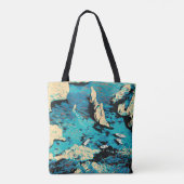 Algarve Portugal vintage Tote Bag (Achterkant)