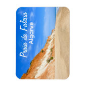 Algarve Praia da Falesia Portugal Souvenir Magneet (Verticaal)