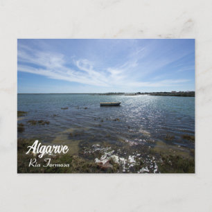 Algarve Ria Formosa Zeegezicht in Portugal Briefkaart