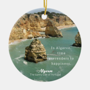 Algarve strand familie vakantie in Portugal Keramisch Ornament
