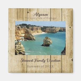 Algarve strand familie vakantie in Portugal Magneet