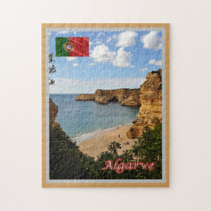 Algarve - strand Marinha - Portugal - Legpuzzel