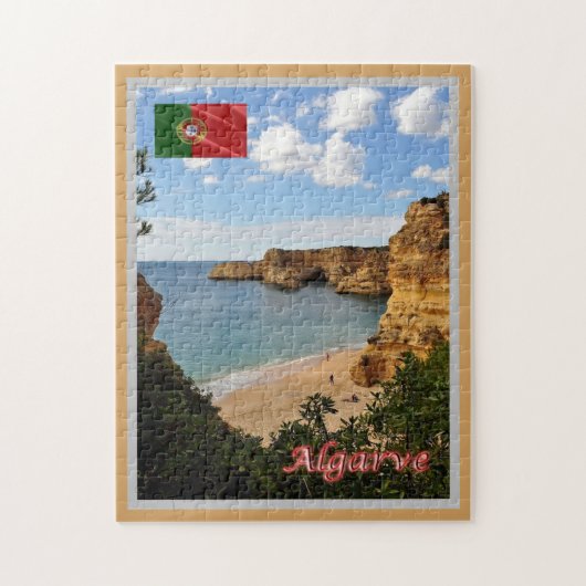 Algarve - strand Marinha - Portugal - Legpuzzel (Verticaal)