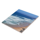 Algarve-strand, Portugal  Tegeltje (Zijkant)