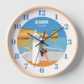 Algarve strandmeisje op  manier (Voorkant)