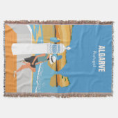 Algarve strandmeisje op manier deken (Voorkant)