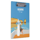 Algarve strandmeisje op  manier klembord (Rechts)