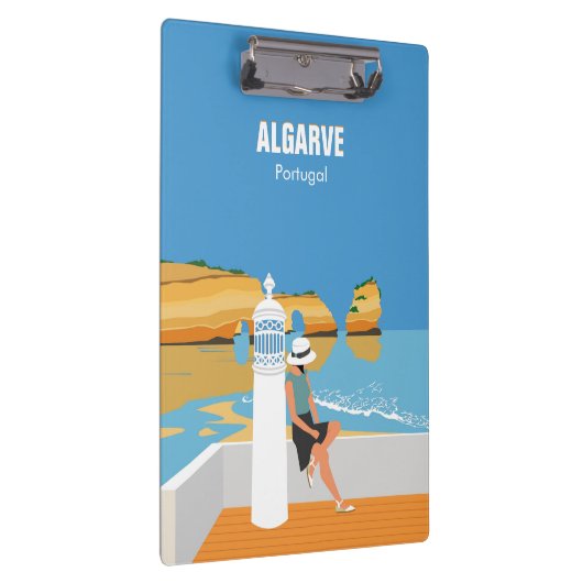 Algarve strandmeisje op  manier klembord (Rechts)