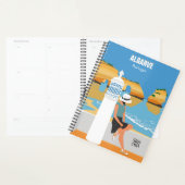 Algarve strandmeisje op  manier planner (Display)