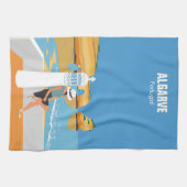 Algarve strandmeisje op  manier theedoek (Horizontaal)