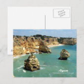 Algarve strandvakantie in Portugal Briefkaart (Voorkant / Achterkant)