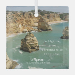 Algarve strandvakantie in Portugal Glas Ornament