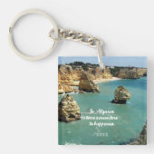 Algarve strandvakantie in Portugal Sleutelhanger (Voorkant)