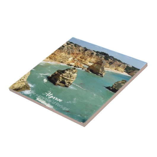 Algarve strandvakantie in Portugal Tegeltje (Zijkant)