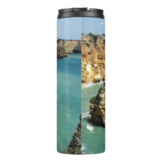 Algarve strandvakantie in Portugal Thermosbeker (Achterkant)