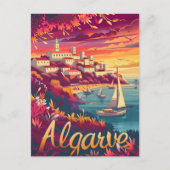 Algarve Sunset Briefkaart (Voorkant)