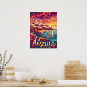 Algarve Sunset Poster (Keuken)
