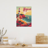 Algarve Vintage Poster (Keuken)