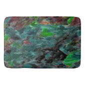 Algas ou corais do mar com efeito onda badmat (Voorkant)