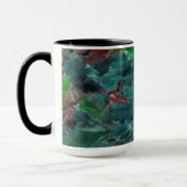 Algas ou corais do mar com efeito onda mok (Links)