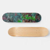Algas ou corais do mar com efeito onda persoonlijk skateboard (Horizontaal)