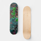 Algas ou corais do mar com efeito onda persoonlijk skateboard (Voorkant)