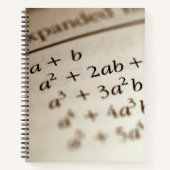 ALGEBRA FORMULAS NOTITIEBOEK (Voorkant)