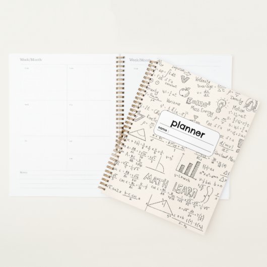 Algebra Geometrie Formule Planner (Display)