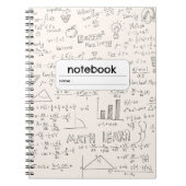 Algebra Geometry Formula Notitieboek (Voorkant)