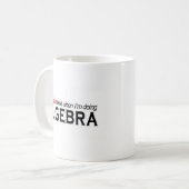 Algebra _ I functie best Koffiemok (Voorkant links)