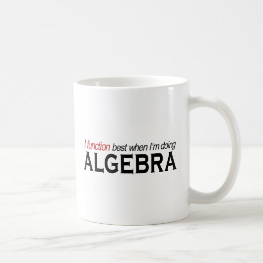 Algebra _ I functie best Koffiemok (Rechts)