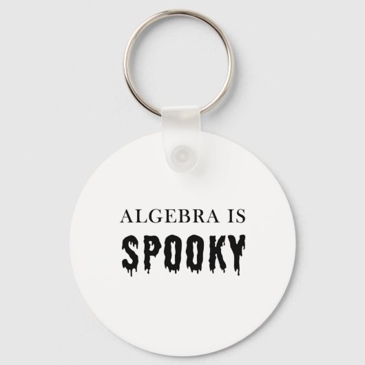 Algebra is eng – Grappige school leraar en kindere Sleutelhanger (Voorkant)