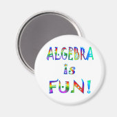 Algebra is Fun Magneet (Voorkant / Achterkant)