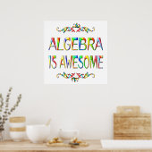 Algebra is Geweldige - Vanaf $ 11,80 Poster (Keuken)