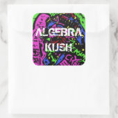 ALGEBRA KUSH VIERKANTE STICKER (Tas)