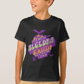 Algebra Leraar Halloween Soky Ghost Wiskunde Mathe T-shirt (Voorkant)