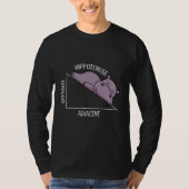 algebra math student math teacher hippotenuse t-shirt (Voorkant)