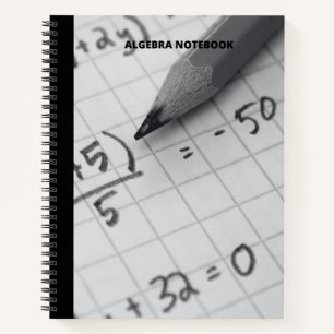 ALGEBRA NOTEERT NOTITIEBOEK